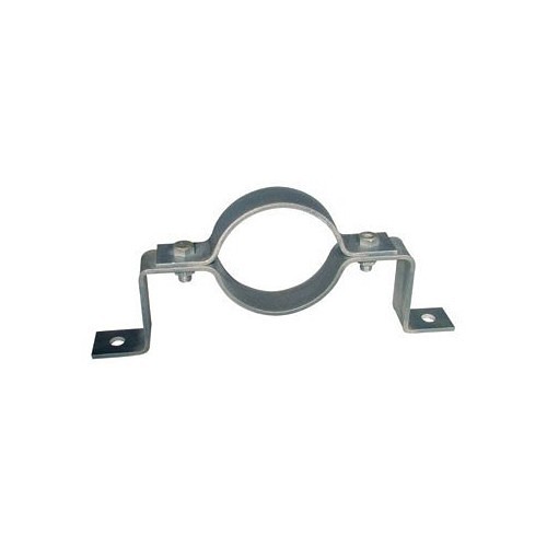 Empire 95B0500 Offset Pipe Clamp, 5 in Pipe, 9/16 in, 600 lb, Carbon Steel, Plain