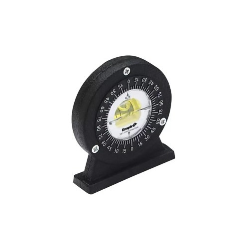 Empire Level 272-361 Protractor, 0-360 deg, Graduations: 5 deg, Polycast