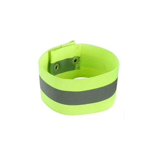 Ergodyne® GloWear® 40542540 Leg Band, Small/Medium, Lime Green with Reflective Stripe, Knit Elastic