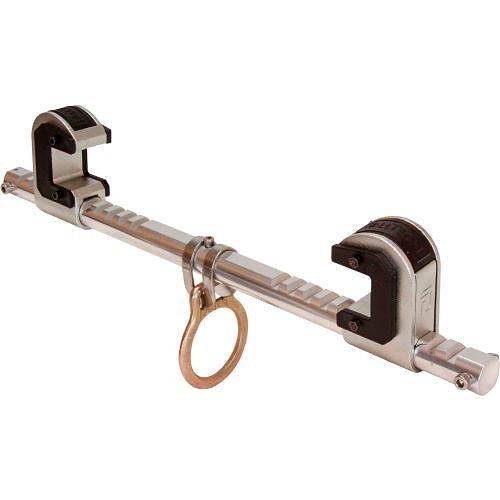 FallTech® 7530 Trailing Beam Clamp, Alloy Steel