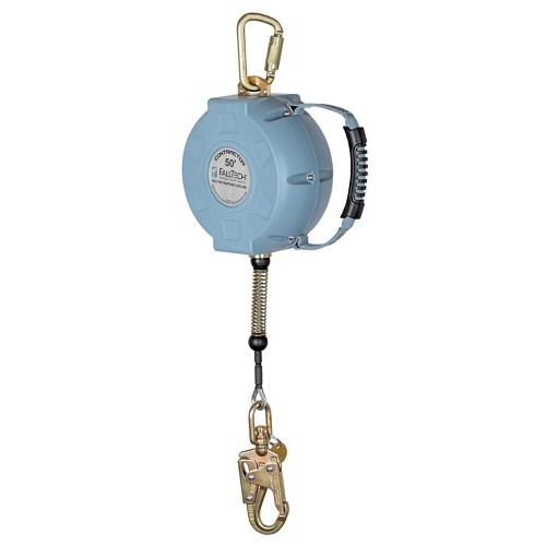 FallTech® FT727650 Self Retracting Lifeline With Glass-Filled Nylon Housing, 50 ft Length