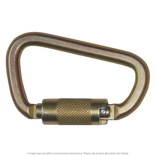 FallTech® FT8445 Carabiner, 130-310 lb, Alloy Steel