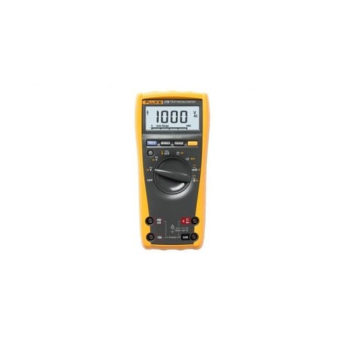 Fluke® 179/EDA2 Kit Digital Multimeter and EDA2 Accessories Kit, 100 pF to 9999 uF, 2 Hz to 100 kHz, 0 - 1000 vac/dc, -40 to 752 deg F, 10 amp ac/dc, 50 megaohm, 1000 vac/dc, 50 MΩ, -40 °C to 400 °C (-40 °F to 752 °F), 1000 VAC/DC, 10 A, 50 mOhm, Backlit LCD