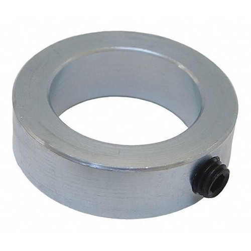 G.L.HUYETT™ SC-1125-ZC Set Shaft Collar, 1-1/8 in Inside Dia, 1-3/4 in Outside Dia, 5/8 in Width, Low Carbon Steel, Zinc Clear