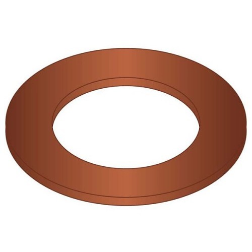 G.L.HUYETT™ TB-3248-04 Washer, 1 in Inside Dia, 1-1/2 in Outside Dia, 1/8 in Thickness, Bronze