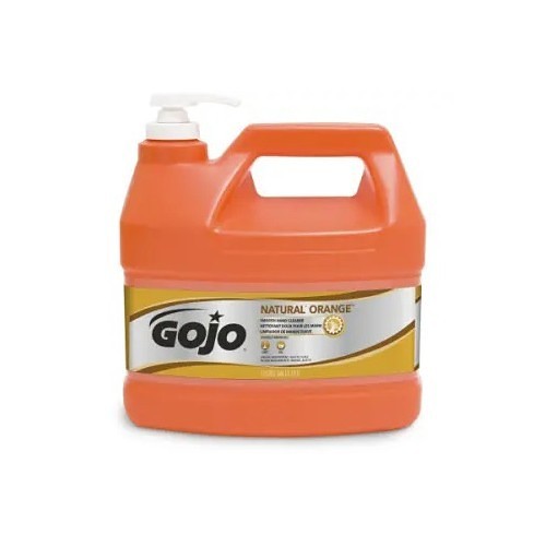 GOJO® 0945-04 Hand Cleaner, 1 gal Nominal Capacity, Bottle, Liquid, Citrus, Gray/White