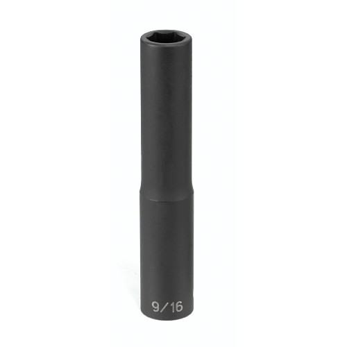 GP® 2034XD Impact Socket, Length, Imperial, 1/2 in Drive, Extra-Deep Socket, 1-1/16 in Socket, 6 Points