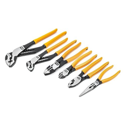 Apex® 82204 Mixed Plier Set, 6 Piece, ASME Specifications Met