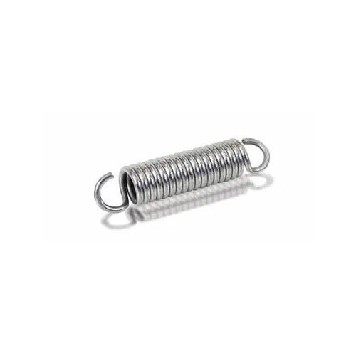 Gardner Spring 39A COT Extension Spring, 0.750 in Outside Dia, 2.625 in Overall Length, Steel