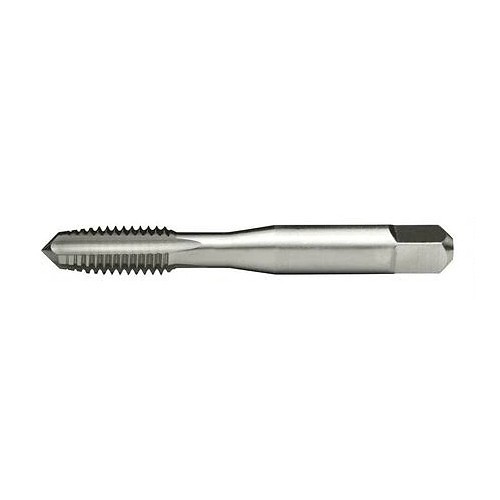 Greenfield Industries Cleveland® C60764 Straight Flute Tap, 5/16-24 in, H3 Thread Limit, Plug Chamfer, 4 Flutes, Bright (Uncoated), High Speed Steel