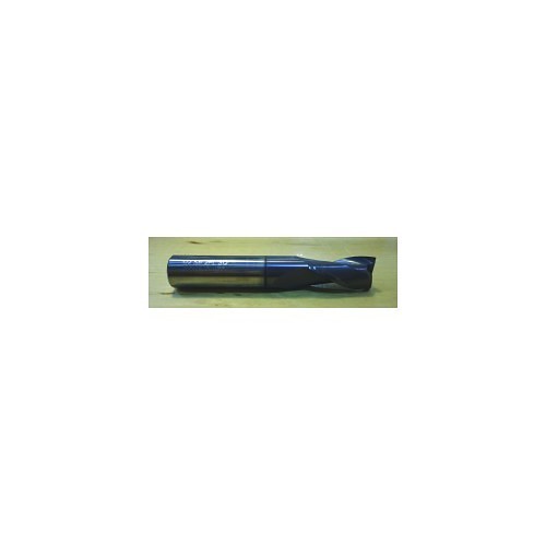 HTC 130-2312 Square End Mill, 5/16 in Cutter Dia, 7/8 in Length of Cut, 2 Flutes, 5/16 in Shank Dia, 2-1/2 in Overall Length, AlTiN