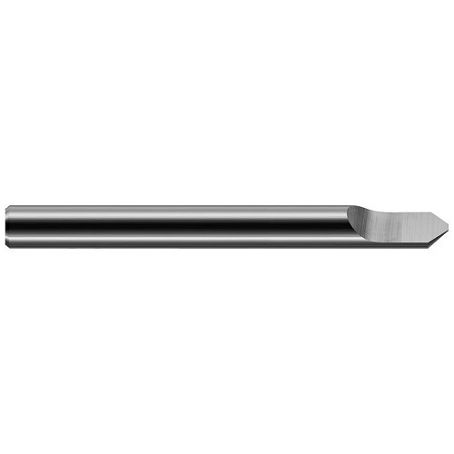 Harvey Tool 50710 Engraving Cutter, Tipped Off, Imperial, 1/8 in Tip Dia, 0.104 in Length of Cut