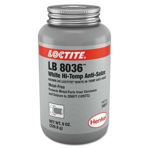 Henkel Loctite® 302677 Anti-Seize Lubricant, Bottle, Solid, Paste, Off White, 1.116 Specific Gravity