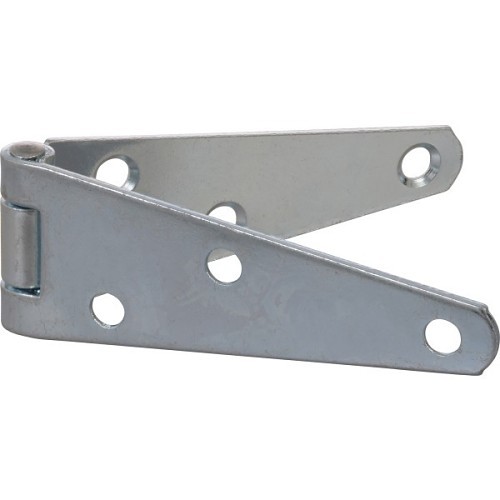 Hillman™ 852553 Strap Hinge, Zinc Plated Steel, Screw On Mount