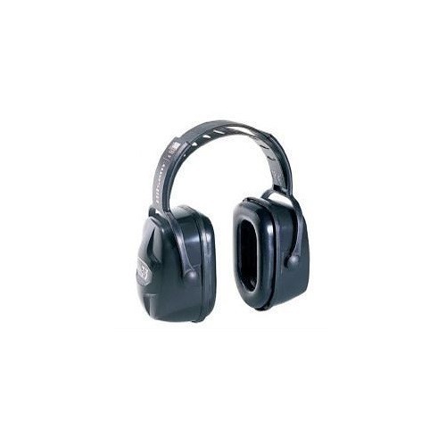 Honeywell 154-1010970 Earmuff, 30 dB Noise Reduction Rating, Black, Over The Head Band Position