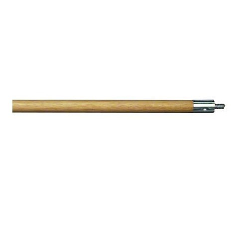 Hylon Koburn Chemicals Inc MDB Speed Sweep® MDB190900 Handle With 3/8 in Steel Stud, 15/16 in Dia, 60 in Length, Wood