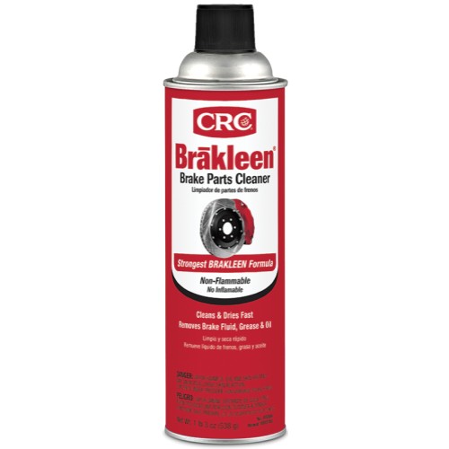 CRC® 05089 Brakleen® Chlorinated Non-Flammable Brake Parts Cleaner, 20 oz Aerosol Can, Liquid, Clear, Irritating