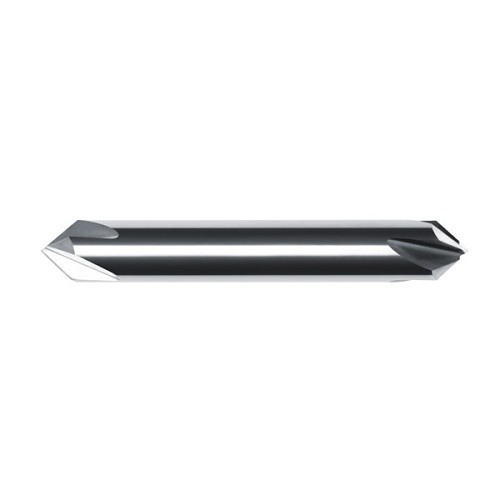 Internal Tool™ 64-1425 Double End Chamfer Mill, 1/4 in Length of Cut, 4 Flutes, 1/2 in Shank Dia, 3 in Overall Length