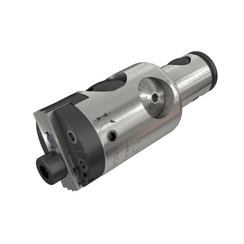 Iscar 4550252 Fine Boring Head, Manual Actuation Type, 25 mm Body Dia, Integral Mount, Modular Connection Shank