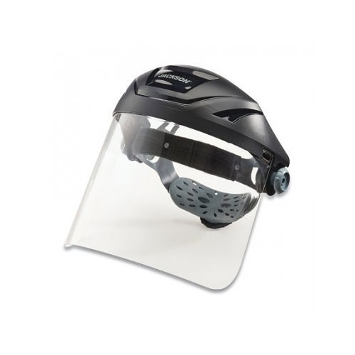 JACKSON SAFETY® 138-14262 Headgear, Clear, For Use With: Universal Style Pin Pattern, 370 Speed Dial Adjustment