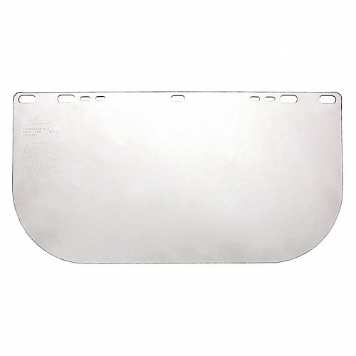 Face Shield Headgear, Clear, Polycarbonate, For Use With: Jackson Safety® Head Gear/Cap Adapter