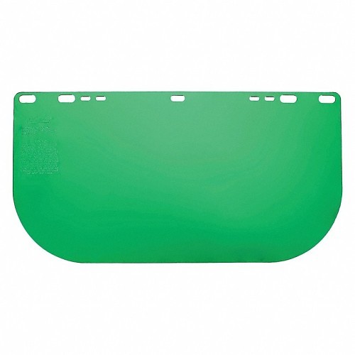 Face Shield Headgear, Green, Polycarbonate, For Use With: Jackson Safety® Head Gear/Cap Adapter, Series: F20