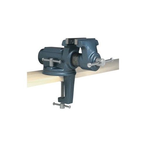 JPW Industries Wilton® 63247 Portable Clamp-On Vise, Replaceable Jaw, 2-1/4 in Jaw Opening, 4 in Jaw Width, Ductile Iron Jaw, 2 in Throat Depth