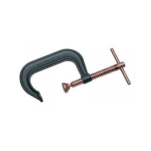 JPW Industries Spark-Duty™ 825-14243 C-Clamp, 3-1/4 in Throat Depth, 0 to 4-1/4 in Jaw Opening