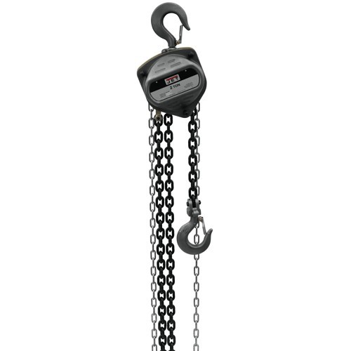 JPW Industries JET® JET 101932 Hand Chain Hoist, 2 ton, 20 ft Lifting Height, 17-1/2 in Minimum Between Hooks, 91 lb Pull to Lift