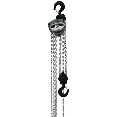 JPW Industries JET® JET 208130 Hand Chain Hoist, 5 ton, 30 in Lifting Height, 75 lbf Pull to Lift