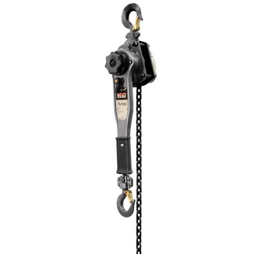 JPW Industries JET® JET 287302 Lever Hoist, 3/4 ton, 15 ft Lifting Height, 31 lb Pull to Lift, 1-1/2 in Hook Opening