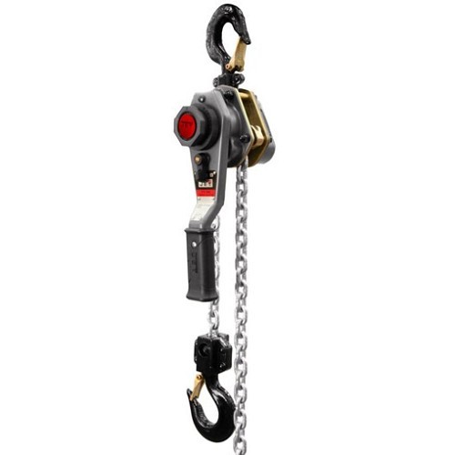 JPW Industries JET® JET 376302 Lever Hoist, 1.6 ton, 15 ft Lifting Height, 75 lb Pull to Lift, 1-1/4 in Hook Opening