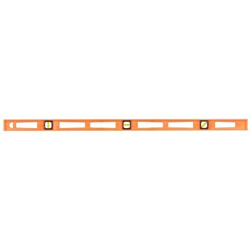 Johnson 7748-O I-Beam Level, 48 in Length, 3 Vials, Plastic, Vial Positions: 45 deg, +/-0.125 in Accuracy