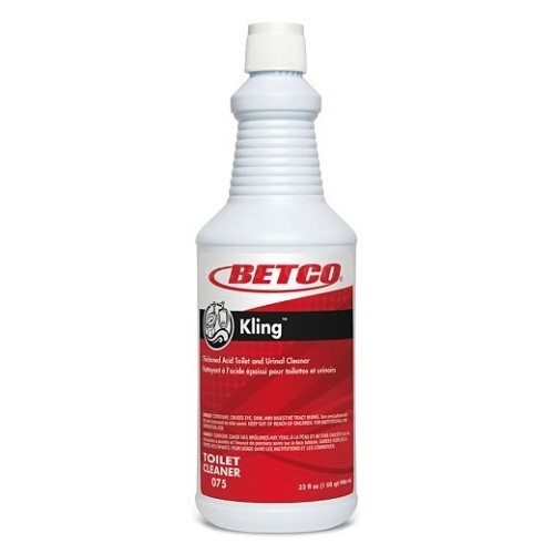 Jon-don Betco Kling™ BP-KLING-CS Toilet Bowl Cleaner, 32 oz, Liquid, Mint, Blue