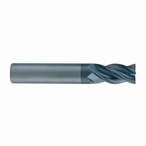 KYOCERA SGS® 36428 End Mill, 7/16 in Cutter Dia, 1 in Length of Cut, 4 Flutes, 7/16 in Shank Dia, 2-3/4 in Overall Length, TA