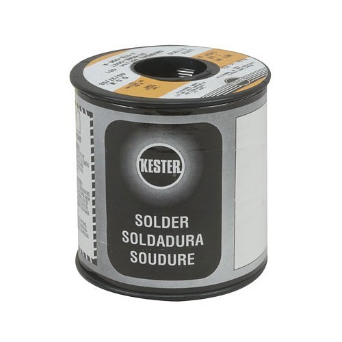 Kester® 24-6040-0027 Wire Solder, 0.031 in Wire Dia, 361-374 deg F Melting, 1 lb, Spool