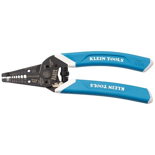 Klein® K11095 Stripper/Cutter, 8 to 18, 10 to 20 AWG Cable/Wire