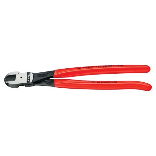 Knipex® 414-7491250 Cable and Wire Cutter, 1/4 Soft Wire, 7/32 Medium-Hard Wire, 3/16 in, 10 in Overall Length