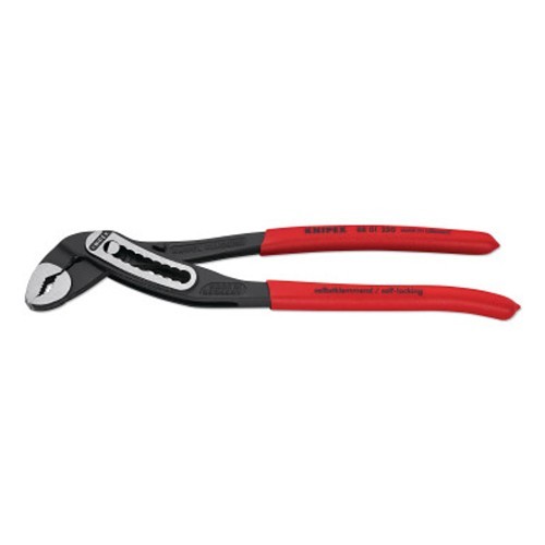 Knipex® 414-8801250 Tongue and Groove Plier, Box Joint, 2 in Nominal Capacity, 2 Opening x 1.33 L in Jaw, Chrome-Vanadium Steel Jaw, 10 in Overall Length