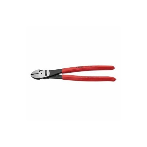 Knipex® 7401250 Cutter, 3 Piano Wire, 3.5 Hard Wire, 4.6 Medium-Hard mm, Diagonal Cut Type, Chrome-Vanadium Steel Jaw