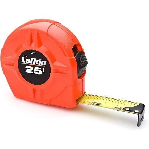 Apex® CRESCENT Lufkin® L625 Measuring Tape, 25 ft Blade Length, 1 in Blade Width