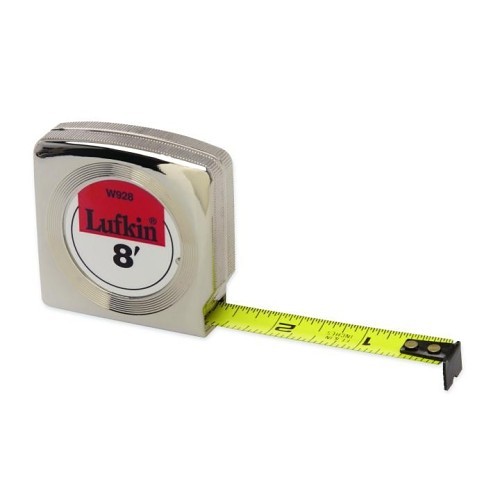 Apex® CRESCENT Lufkin® W9212 Measuring Tape, 12 ft Blade Length, 1/2 in Blade Width