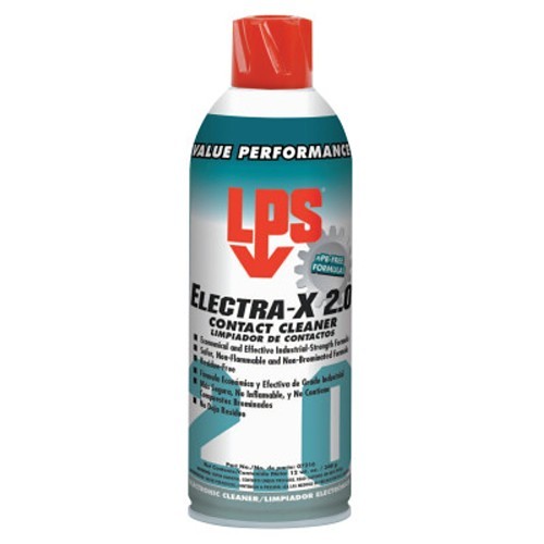 Electrical Contact Cleaner, 12 oz, Aerosol Can, Mild, Colorless, Liquid, 59.5 % VOC, Composition: Halogenated