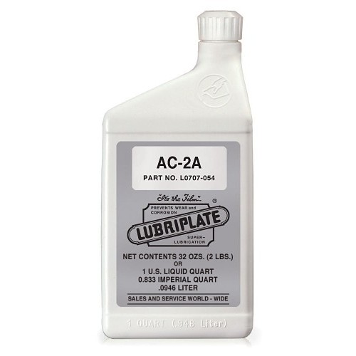 Lubriplate® AC2A Air Compressor Oil, 1 gal, Jug, Mild, Liquid, Colorless to Pale Yellow