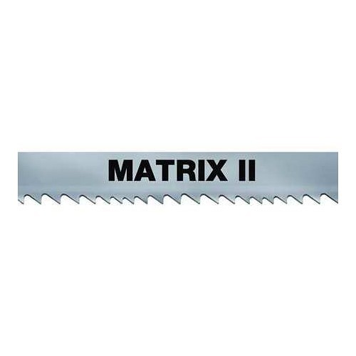 M.K. Morse® 3934681140 Band Saw Blade, 9 ft 6 in Length, 1/2 in Blade Width, 0.025 in Blade Thickness, 6/10 0 deg Rake, Bi-Metal Blade