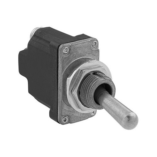 Toggle Switch, 277 VAC, 28 VDC, 15 A at 125 VAC, 12 A at 28 VDC, SPST-NO