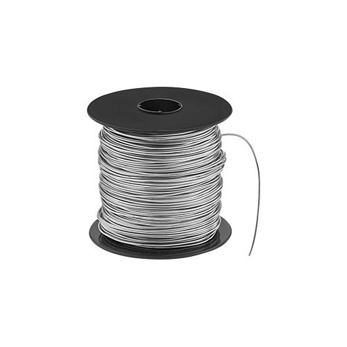 Stainless Steel Wire, 304 Stainless Steel, 16 ga, 0.064 in Dia, 91 ft Length