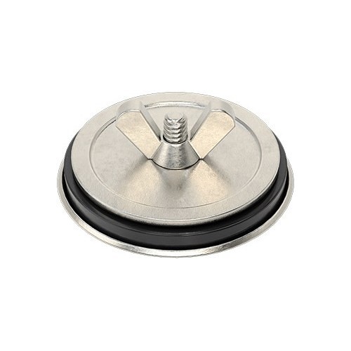 AS100SS Hole Plug, 1-7/8 in Head Dia, 0.31 in Thickness, Stainless Steel