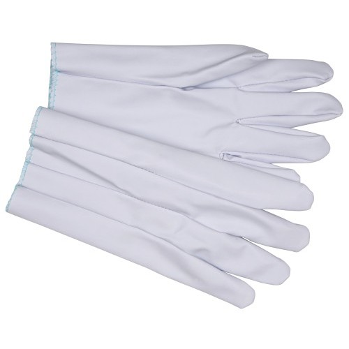 MCR Safety 9885L Work Gloves, Cut And Sewn Glove Type, Large, #9, White, Slip-On Cuff, Unlined