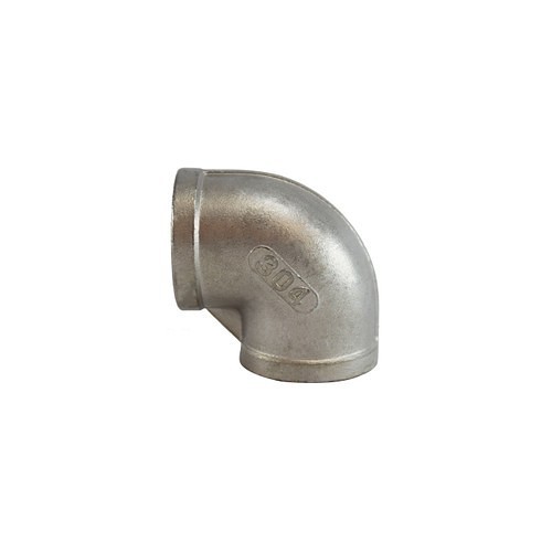 MIDCO 62100 90 deg Elbow, 1/8 in Nominal, 150 lb, Stainless Steel